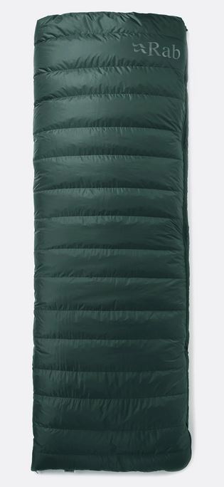 Rab Outpost 300 Deken Slaapzak Pine Left Zip