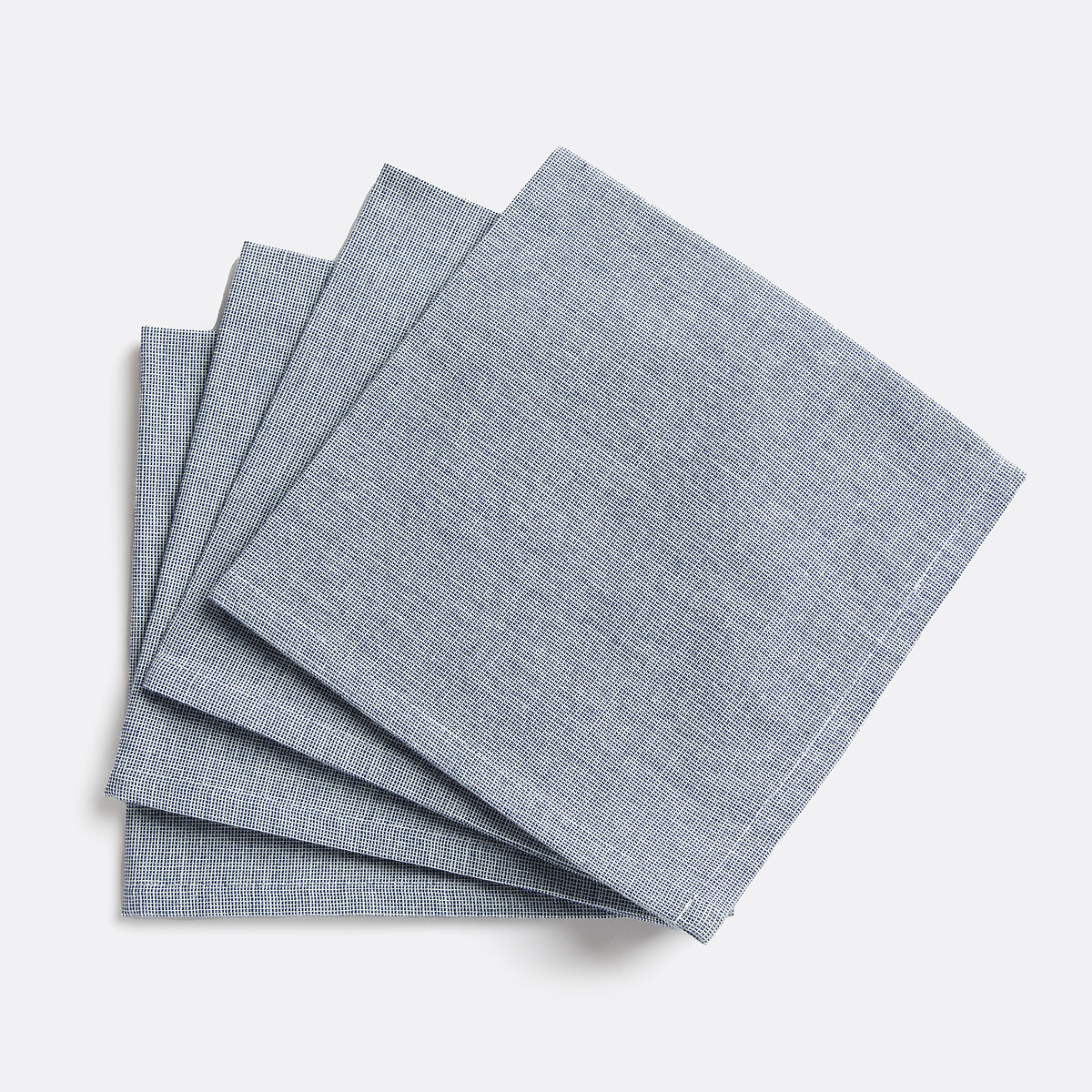 LA REDOUTE INTERIEURS Set van 4 katoenen servetten, Navao