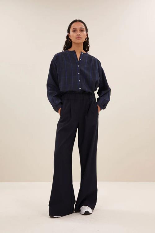By-Bar benji kingsblue stripe pants | dark navy