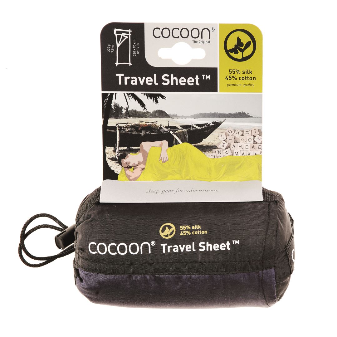 Cocoon Travelsheet, Silk Cotton, Tuareg Lakenzak