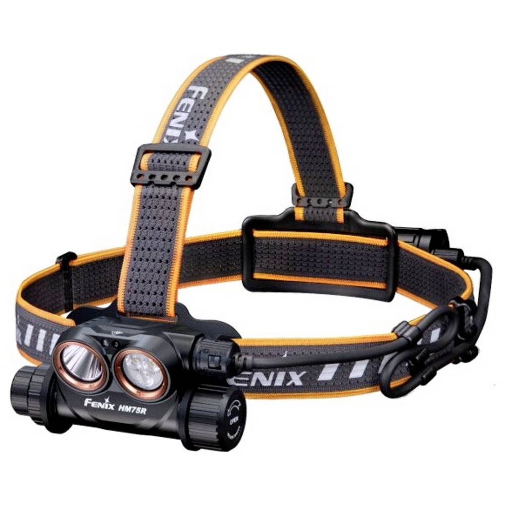 Fenix Light HM75R Hoofdlamp LED werkt op een accu