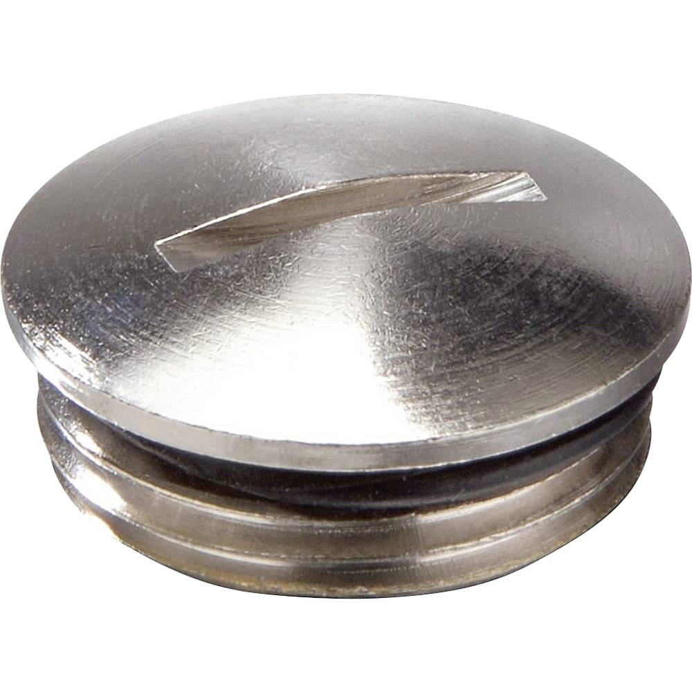 Wiska 10065082 EMVS-ORD 20 Blindstop Slagvast M20 Metaal Natuur 100 stuk(s)