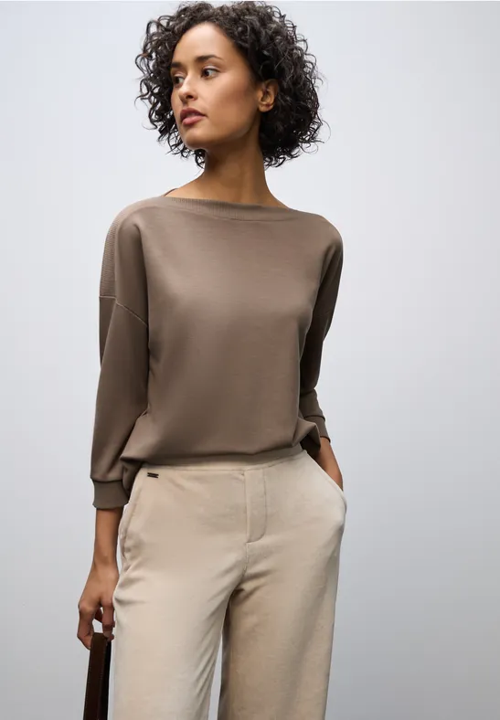 STREET ONE Shirt met 3/4 mouwen