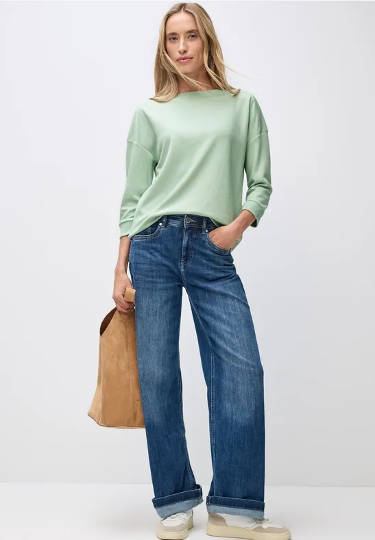 STREET ONE Shirt met 3/4 mouwen