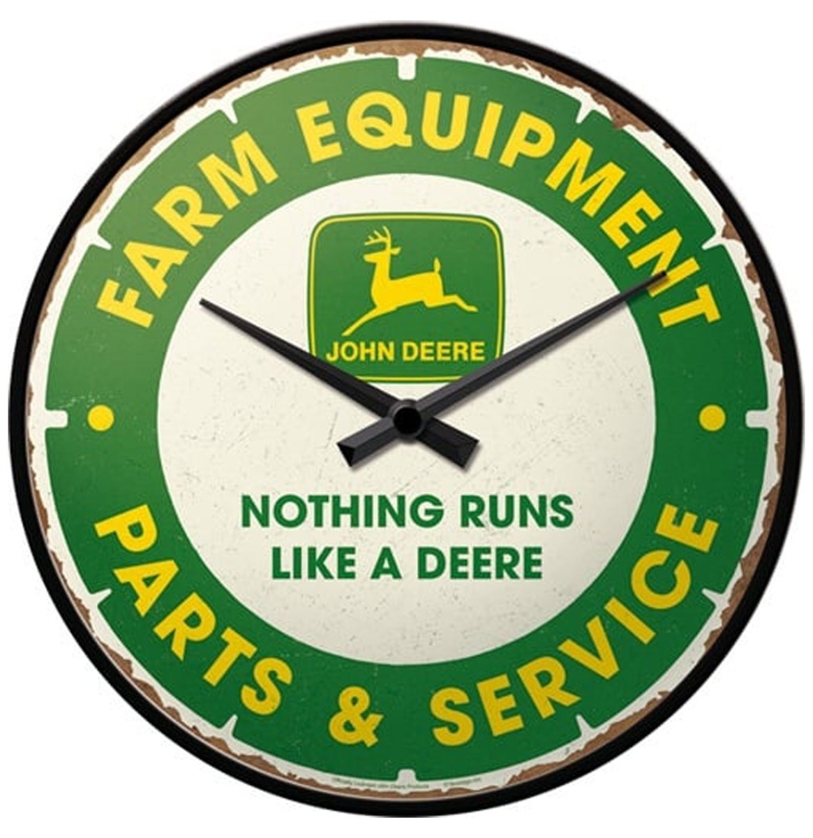 Fiftiesstore Wand Klok John Deere - Parts & Service