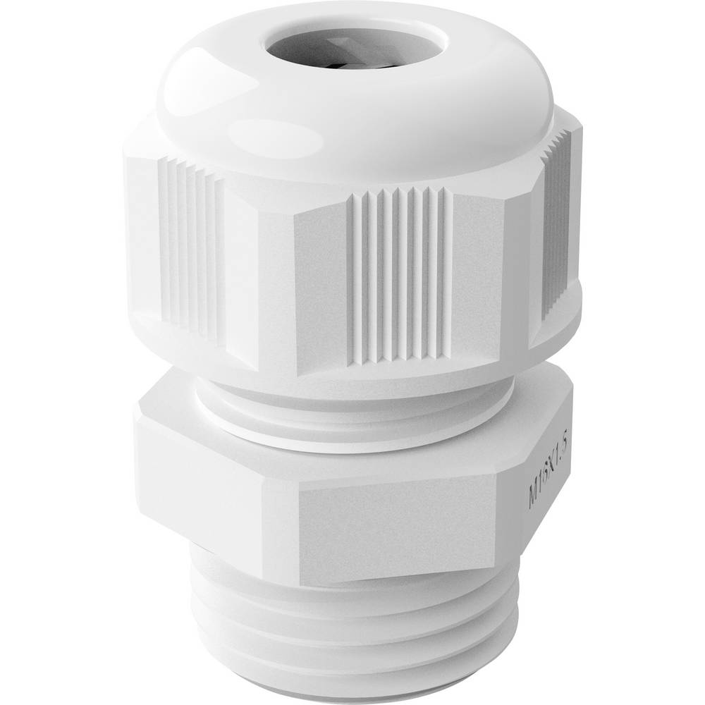 Bopla 12000313 Wartel M16 x 1.5 Polyamide Wit 1 stuk(s)