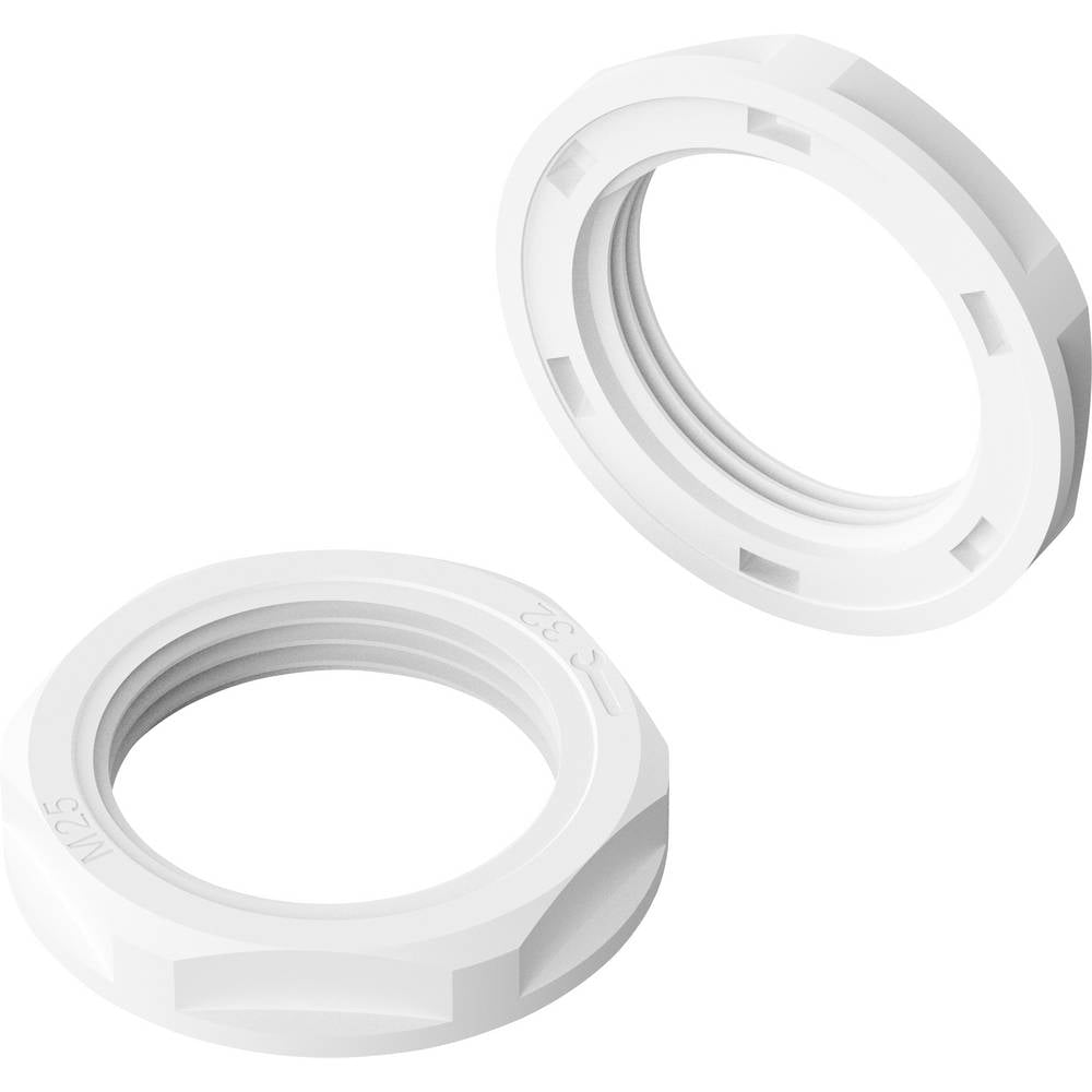 Bopla 52090319 Contramoer M25 x 1.5 M25 x 1.5 Polyamide Wit 1 stuk(s)