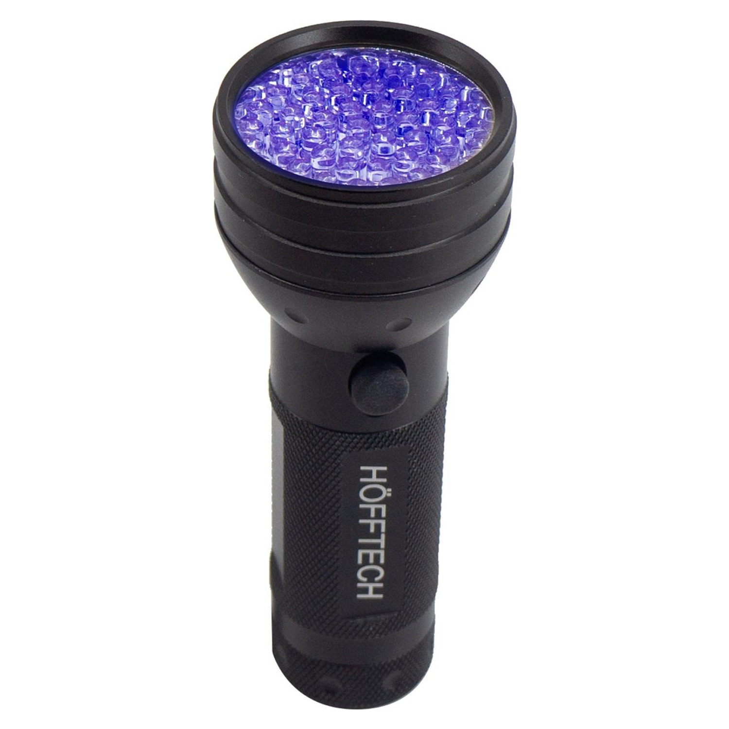 Hofftech UV Zaklamp - 51 leds - aluminium - blacklight / vals geld / urine -