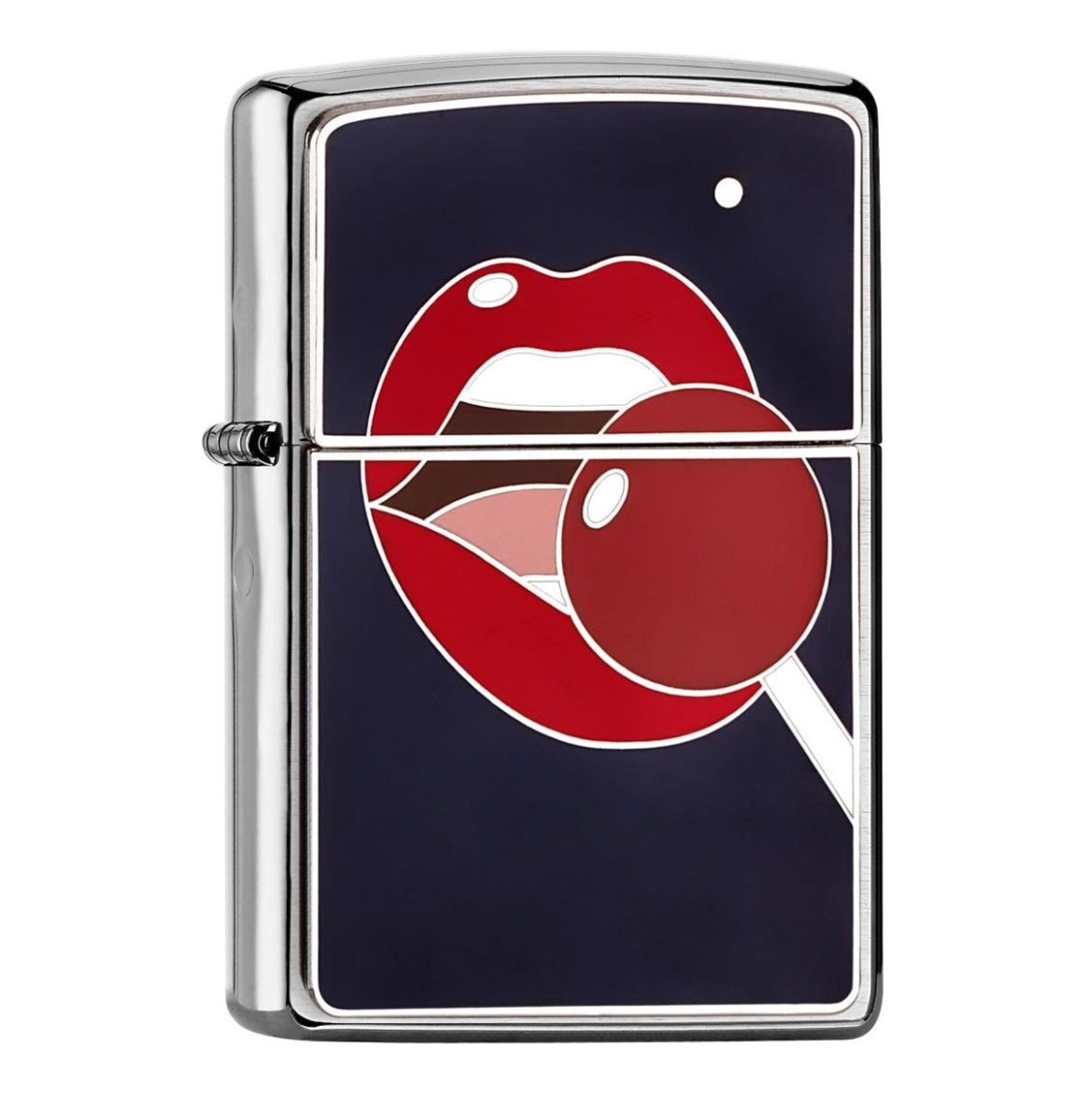 Fiftiesstore Zippo Aansteker Lollipop - Navy