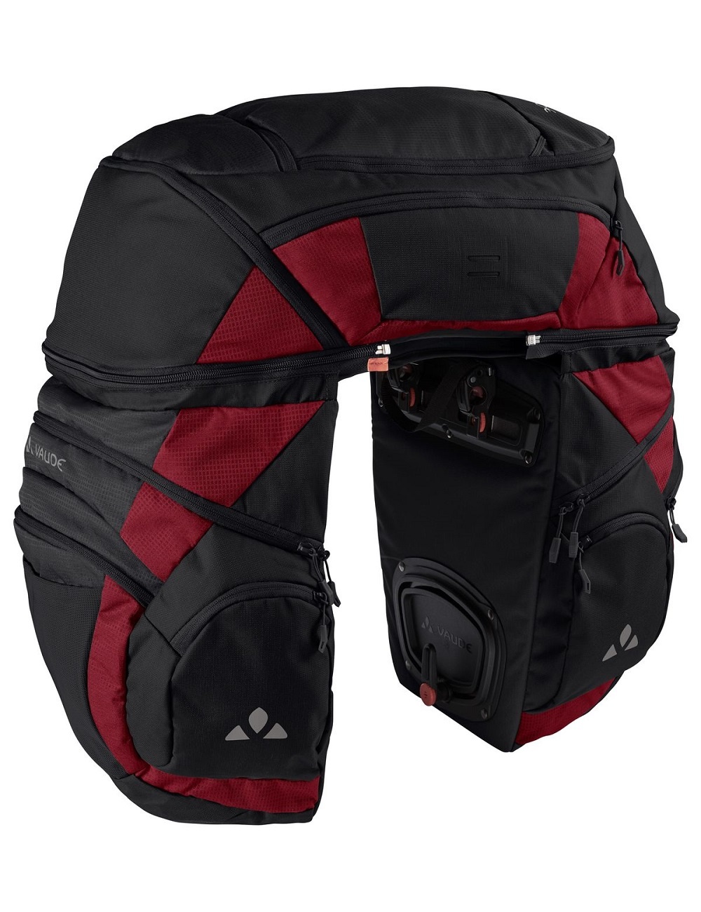 Vaude Karakorum Pro 65L Zwart/Rood