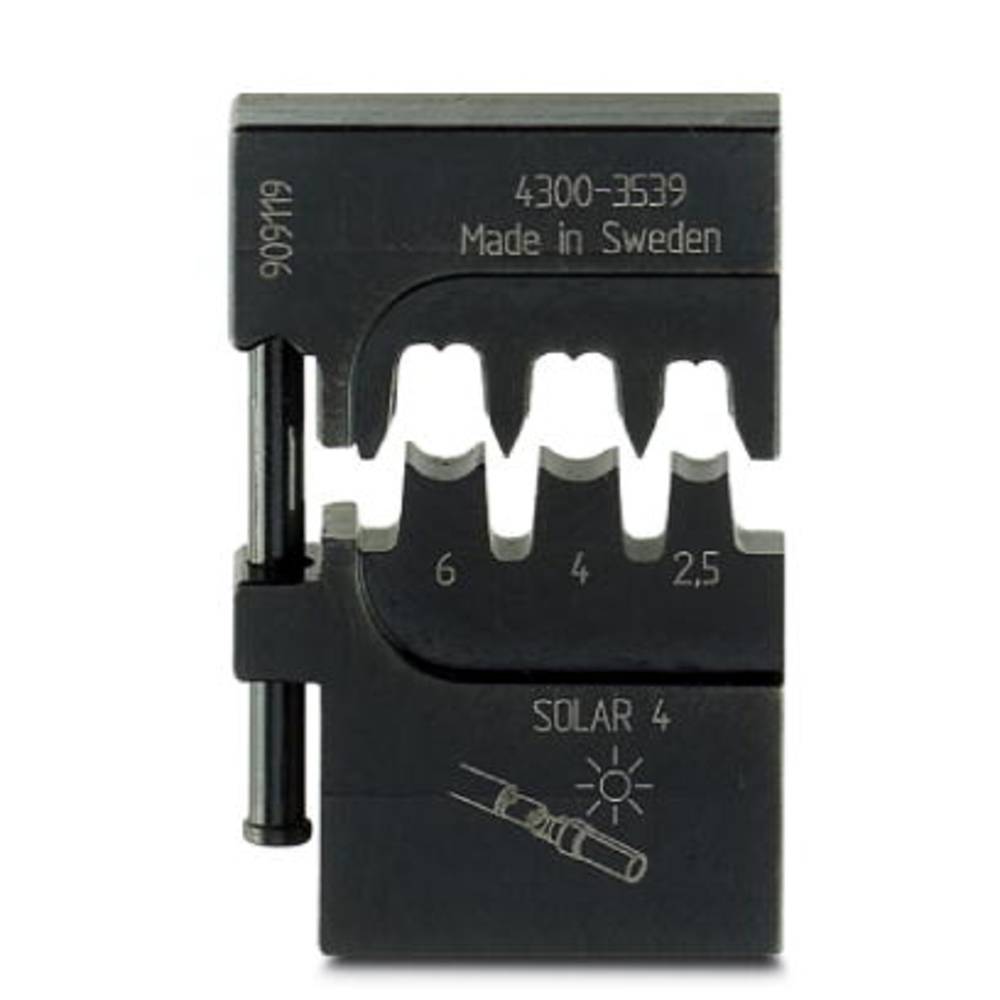 Phoenix Contact CRIMPFOX-M SR 6-2/DIE 1212472 Krimpprofiel Solar-connectoren Geschikt voor tangen MC4 2.5 tot 6 mm² Geschikt voor merk  469547