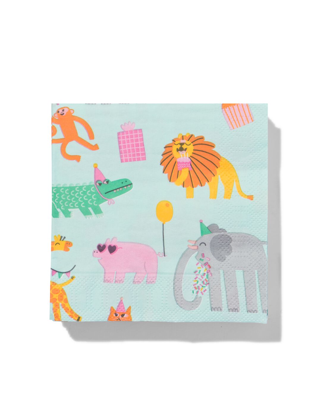 HEMA Servetten 24x24cm party animal