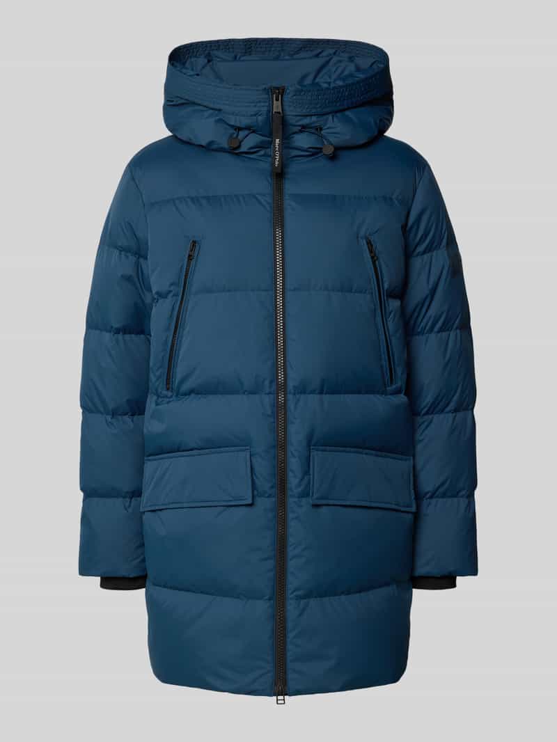 Marc O'Polo Donsjack Pufferjas, regular fit, ingezette, elastische mouwsluitingen