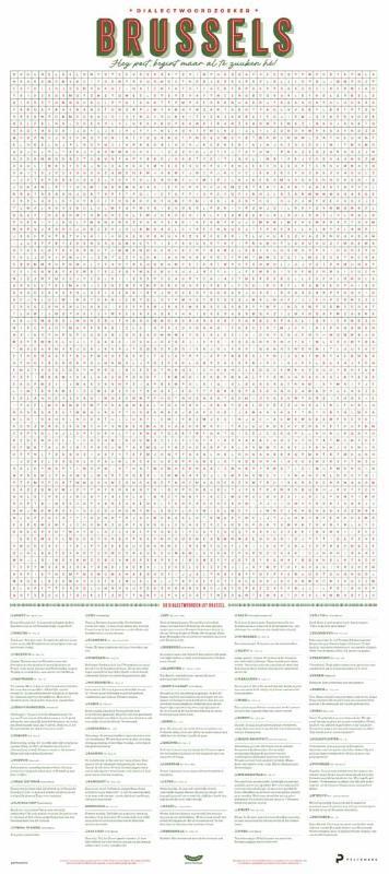 Dieter Coppens, Tom Suykens Dialectposter: BRUSSELS -   (ISBN: 9789465300290)