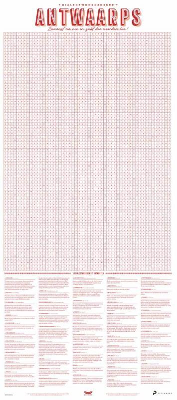Dieter Coppens, Tom Suykens Dialectposter: ANTWERPS -   (ISBN: 9789465300306)