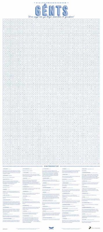 Dieter Coppens, Tom Suykens Dialectposter: GENTS -   (ISBN: 9789465300320)