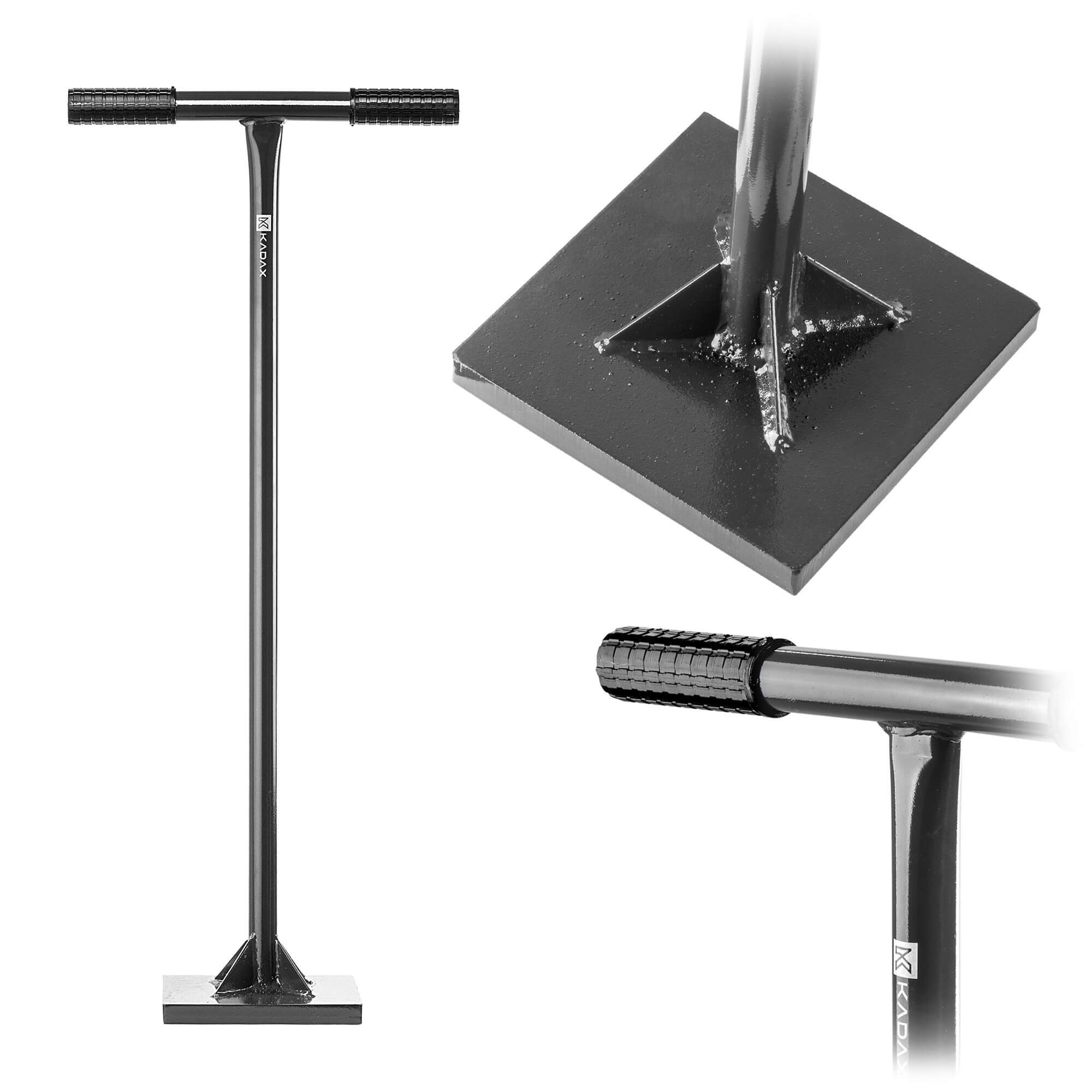 KADAX Handstamper Voet Voor Grond Zand Beton 9kg Steen Massa Verdichter