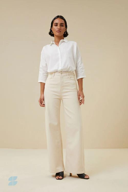 By-Bar lina broek | raw white