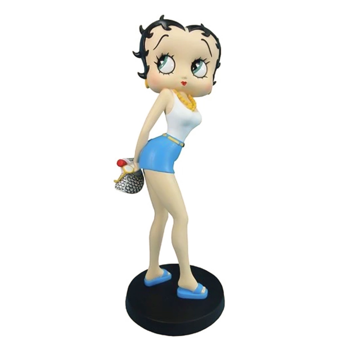 Fiftiesstore Betty Boop Zomerse Dag Staand Beeld