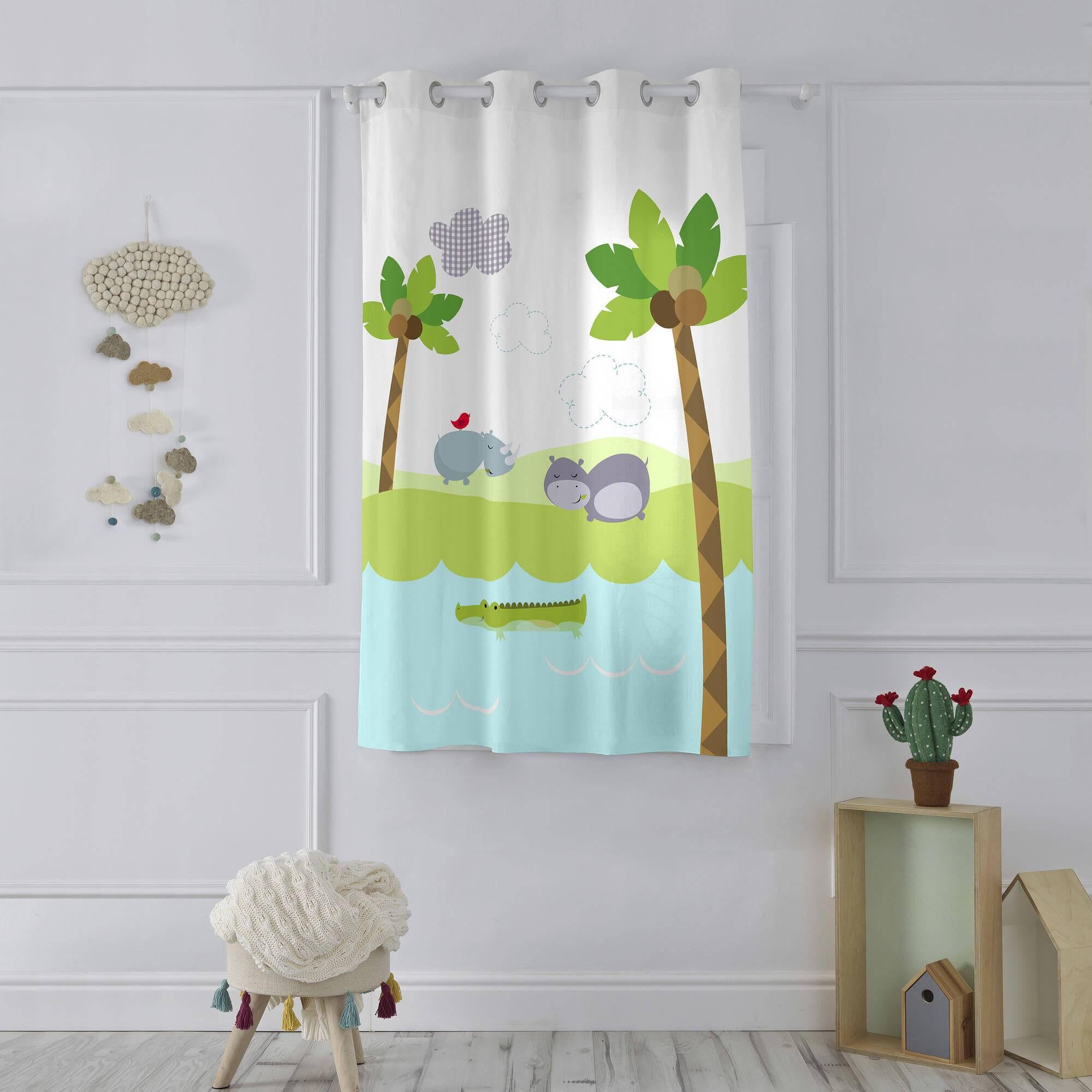 Mr Fox Gordijn Hippo | 