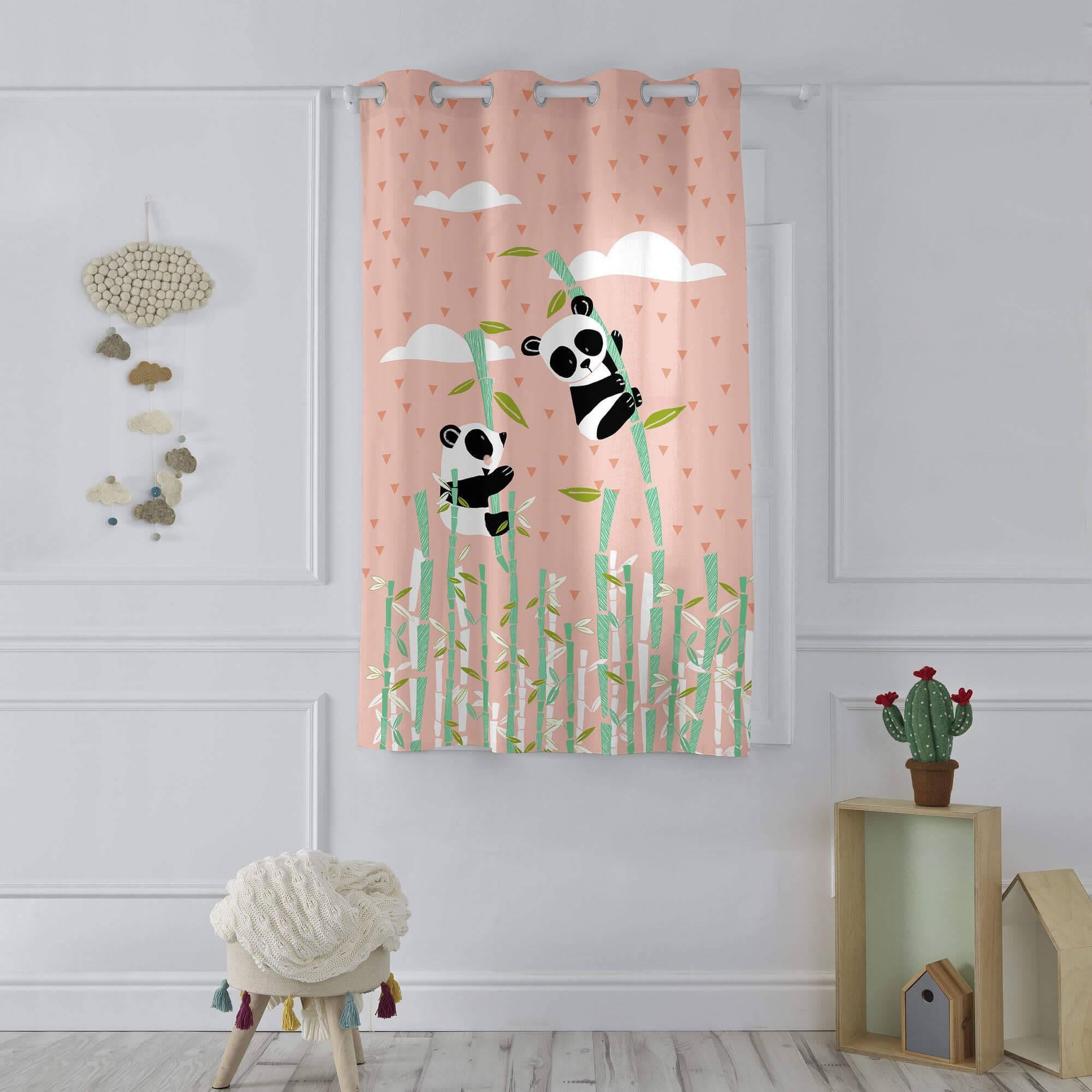 Moshi Moshi Gordijn Panda Garden | 