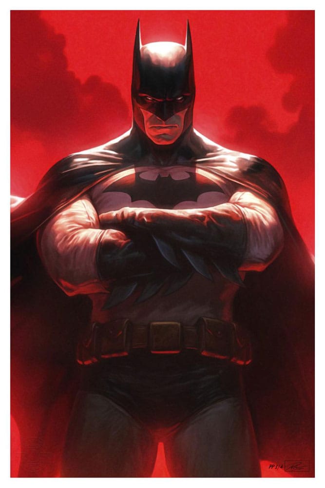 Sideshow Collectibles DC Comics Art Print Justice League Trinity: Batman 61 x 41 cm - unframed