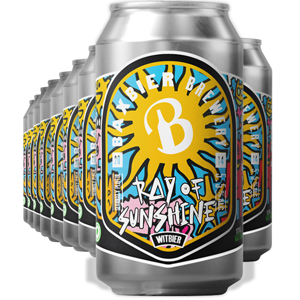 Baxbier 12st  Ray of Sunshine witbier 5,5% 330ml