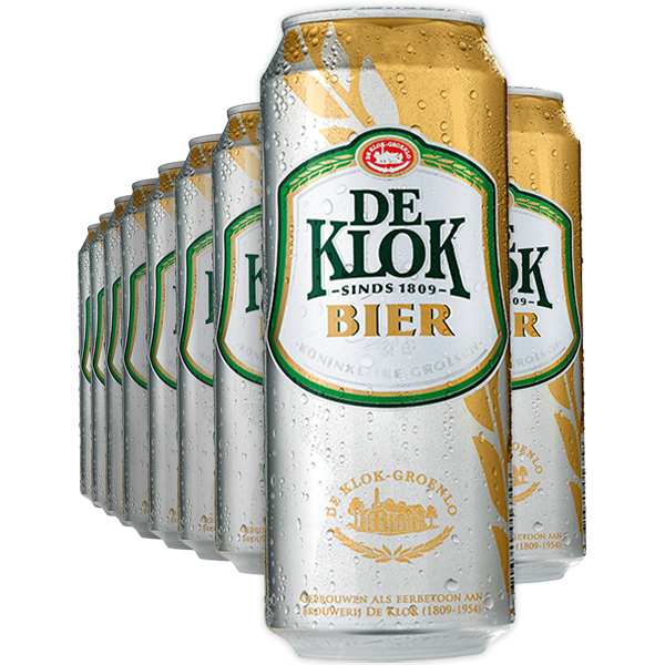 De Klok 12st  Pils 4,8% 500ml