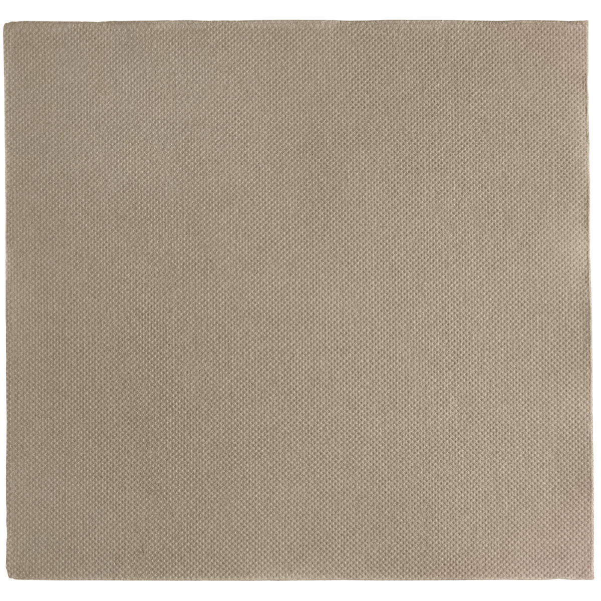 GARCIA DE POU Servetten Dubo 39x39 cm; 39x39 cm (BxL); taupe; 50 stuk / verpakking