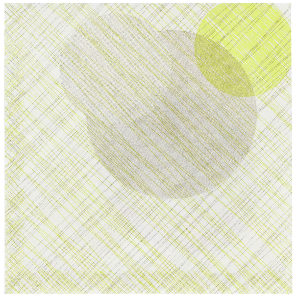 Ro.ial Servet Eclissi; 40x40 cm (BxL); groen; 50 stuk / verpakking