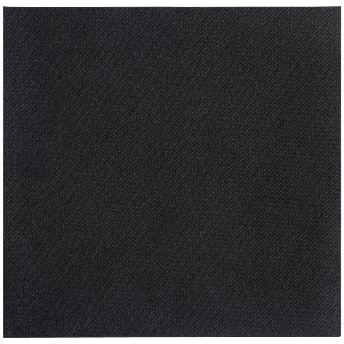 GARCIA DE POU Servetten Arla 40x40 cm; 40x40 cm (BxL); zwart; 50 stuk / verpakking