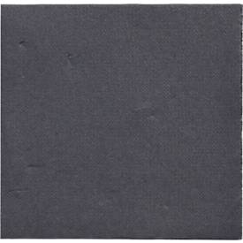 Papstar servetten DAILY Collection 1/4-vouw, cellulose, FSC-gecertificeerd, B 320 x H 320 mm, zwart, 150 stuks