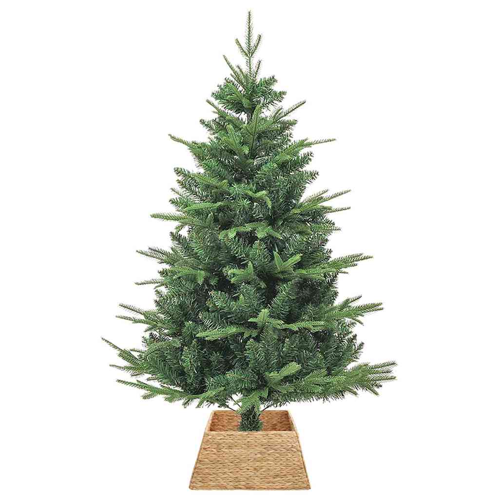 vidaXL Kerstboomkraag Bruin 50 x 50 x 25 cm Waterhyacint