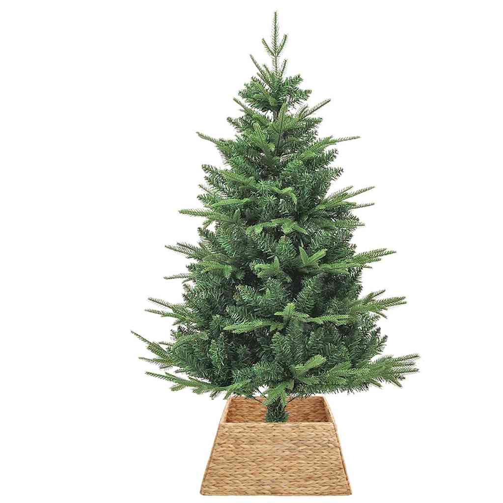 vidaXL Kerstboomkraag Bruin 60 x 60 x 28 cm Waterhyacint