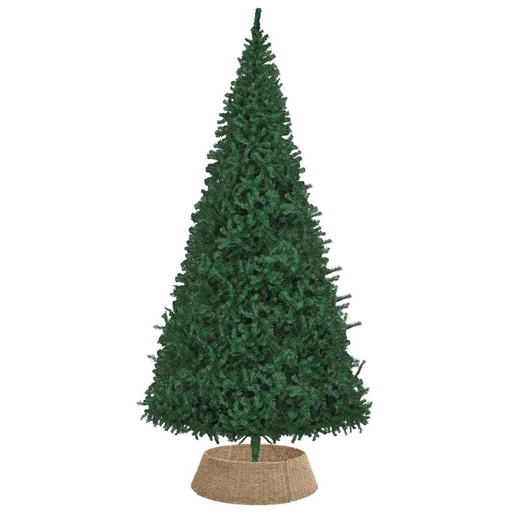 vidaXL Kerstboomkraag Bruin 105 x 105 x 28 cm Zeegras