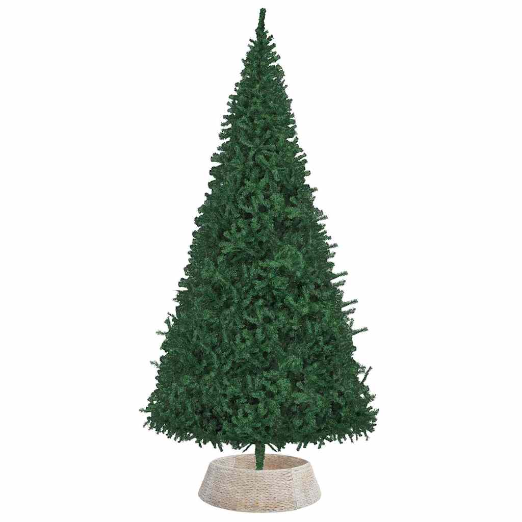 vidaXL Kerstboomkraag Wit 105 x 105 x 28 cm Waterhyacint