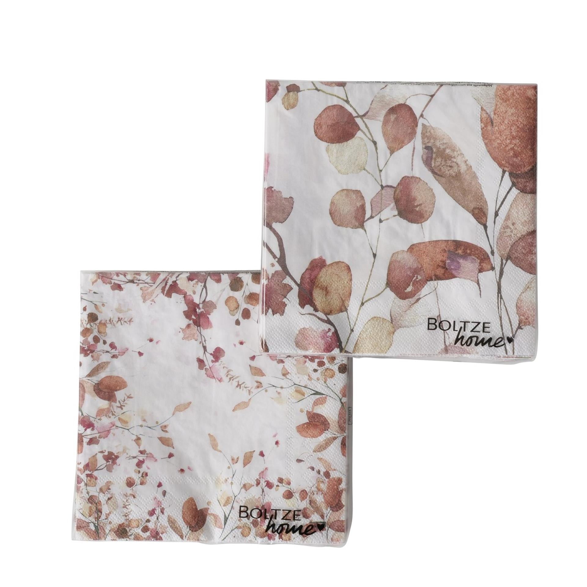 Boltze Home Servetten floraal 20-dlg.