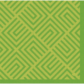 Duni Servetten mosaic kiwi 40x40 cm | 12 stuks