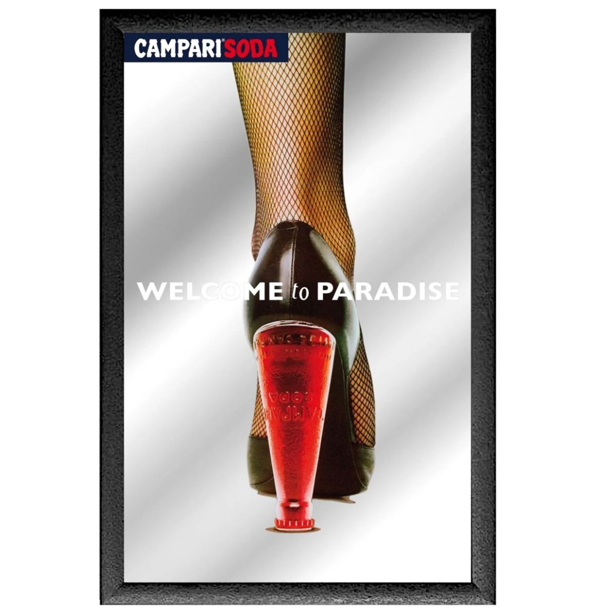Fiftiesstore Spiegel Campari Soda Welcome To Paradise Hak