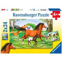 Ravensburger Wereld van Paarden 2x24p