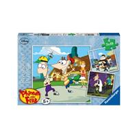 Ravensburger 3 Puzzles - In geheimer Mission 49 Teile Puzzle Ravensburger-09336