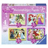 ravensburger Disney Princess puzzel 12, 16, 20 en 24 stukjes