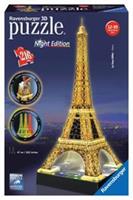 ravensburger 3D Puzzel: Eiffeltoren bij nacht