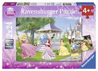 Ravensburger Disney Princess puzzelset Prinsessen in de tuin - 2 x 24 stukjes