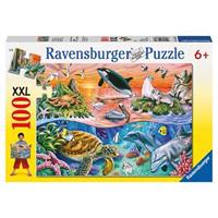 Ravensburger Verlag Ravensburger 10681 - Bunter Ozean, XXL Puzzle 100 Teile
