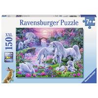 Ravensburger Unicorns In The Zonsondergang Glow 150p