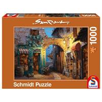 Schmidt puzzel Steegje bij het Como meer - 1000 stukjes - 12+