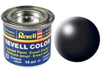 Revell Zwart, zijdemat 14ml no-302