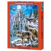 castorland Wolves and Castle,Puzzle 1500 Teile