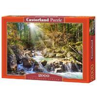 castorland The forest stream,Puzzle 2000 Teile